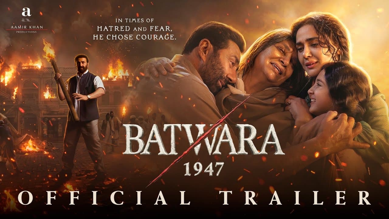 Batwara 1947 | Official Trailer | Shabana Azmi | Sunny Deol | Aamir Khan Productions | 14th Aug 2026